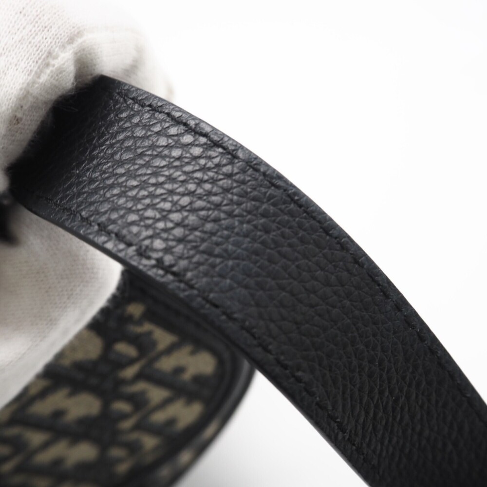 CHRISTIAN DIOR Gray Canvas Shoulder Bag - Picture 9 of 16